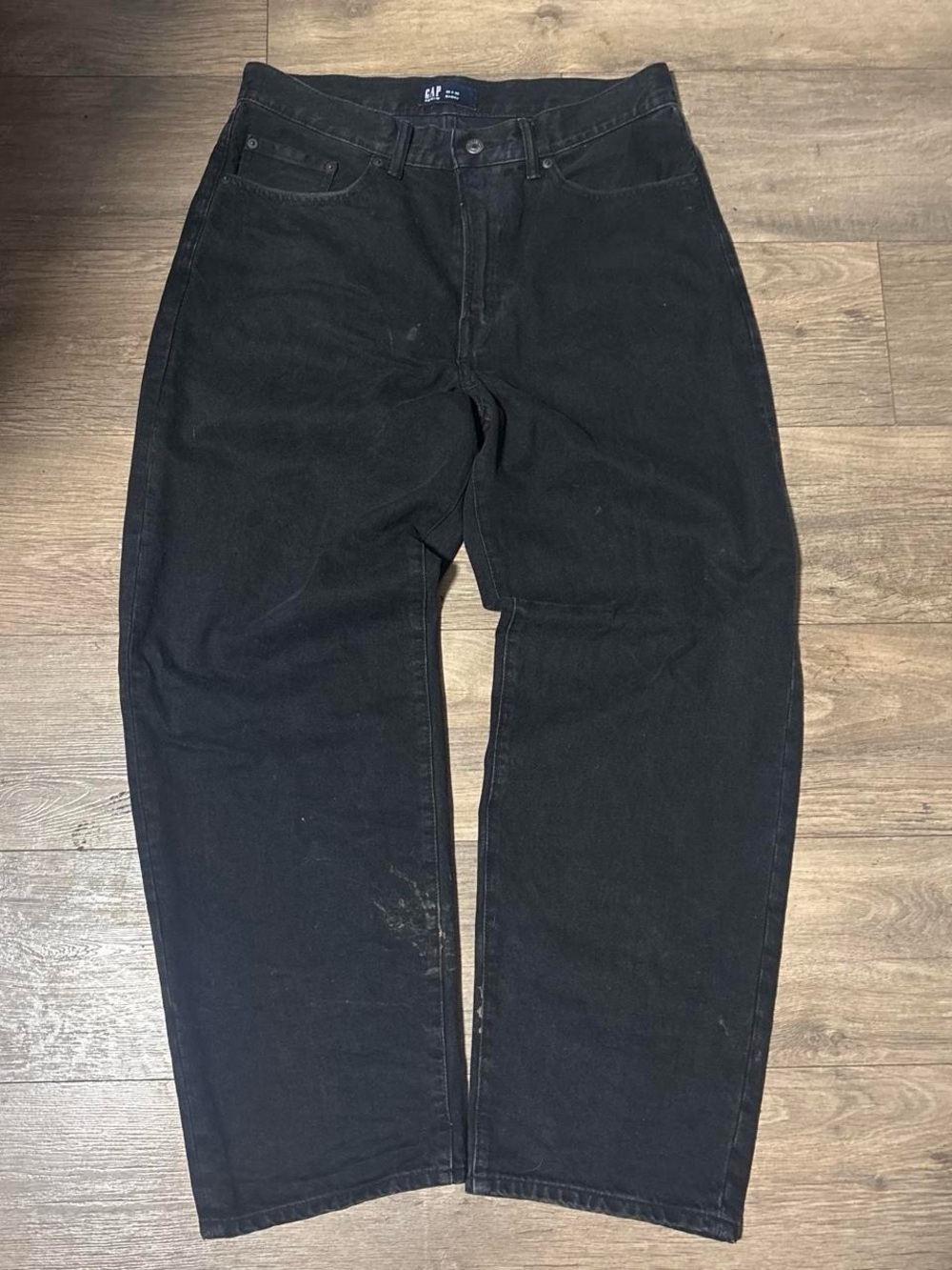 GAP Faded Black Baggy Jeans